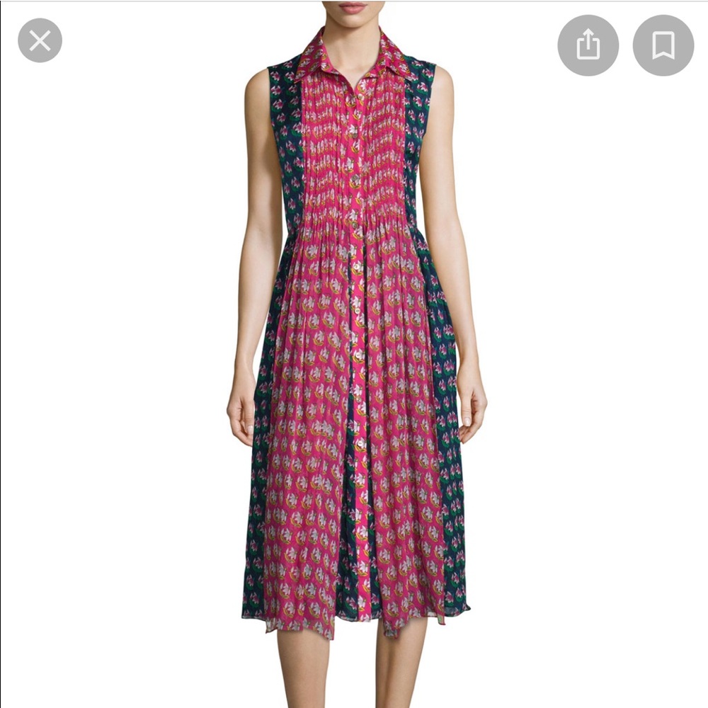 Diane Von Furstenberg Floral Dress